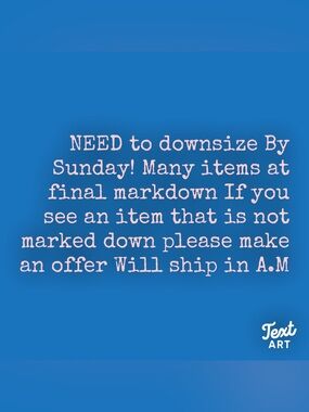 NEED TO CLEAR OUT—— SO MANY PRICES DROPPED!! 🤑💵💸💸🪟